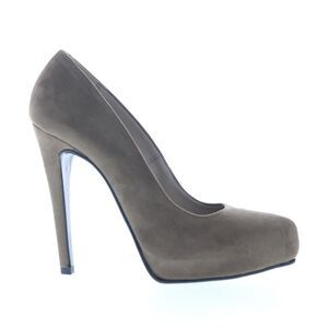 Via Studio Womens Camoscio Gray Shoes (NWT)